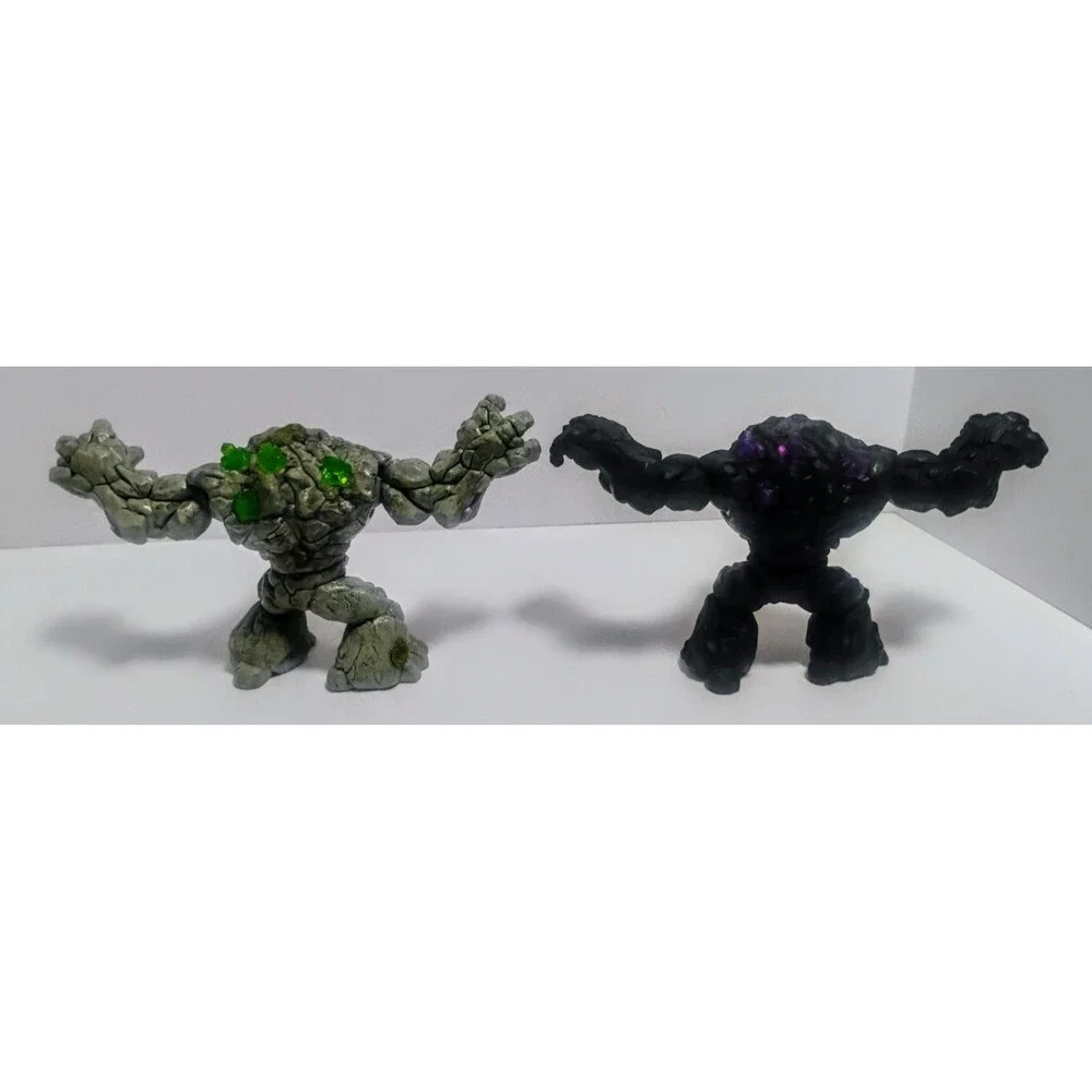 SCHLEICH ELDRADOR CREATURES STONE MONSTER & SHADOW STONE MONSTER ACTION FIGURES